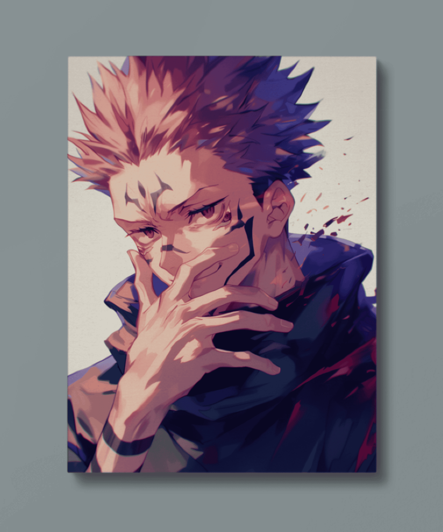 Jujutsu Kaisen - Sukuna - Metal Poster