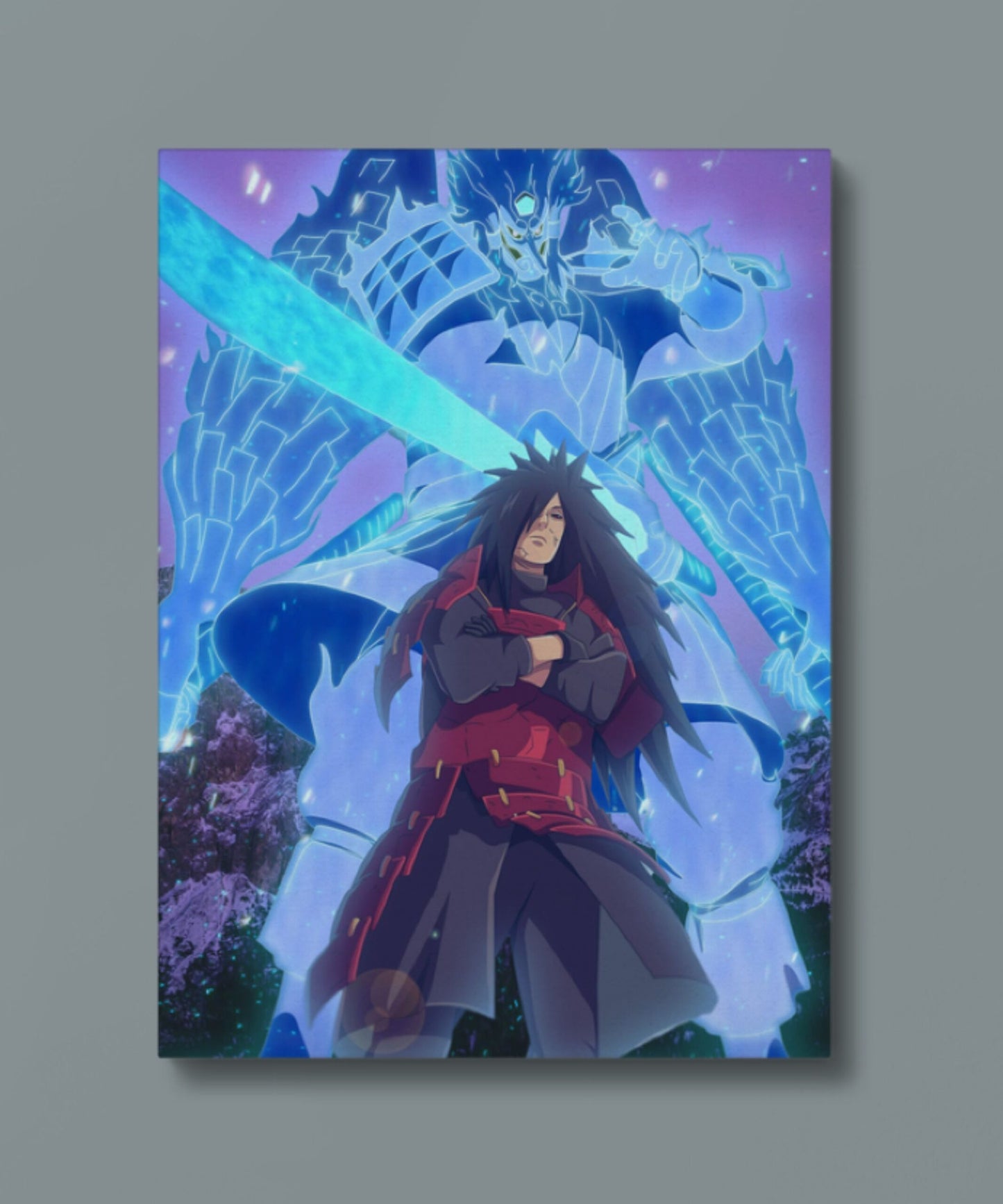 Naruto - Madara Uchiha - Metal Poster
