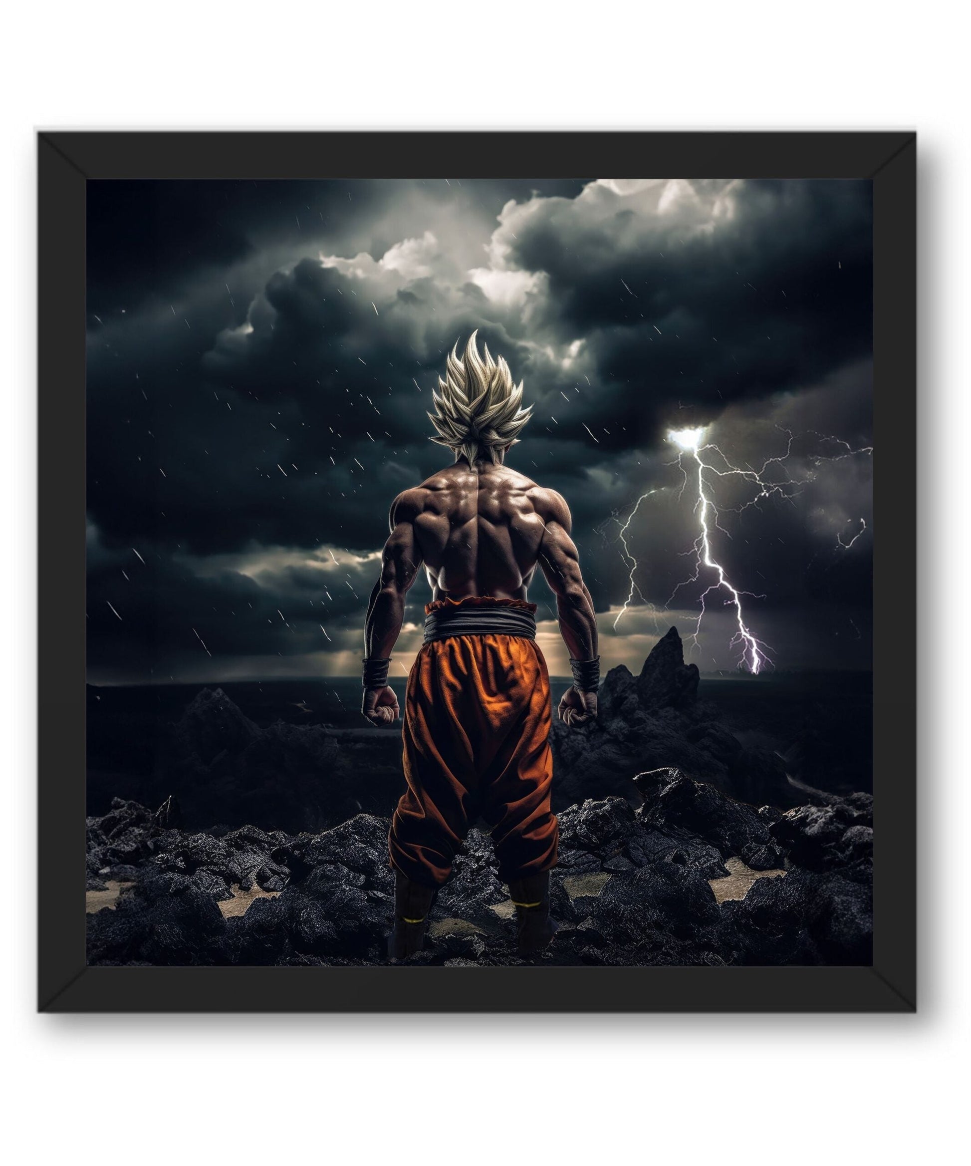 Dragonball - Goku - Framed Poster variable Swipe Arts