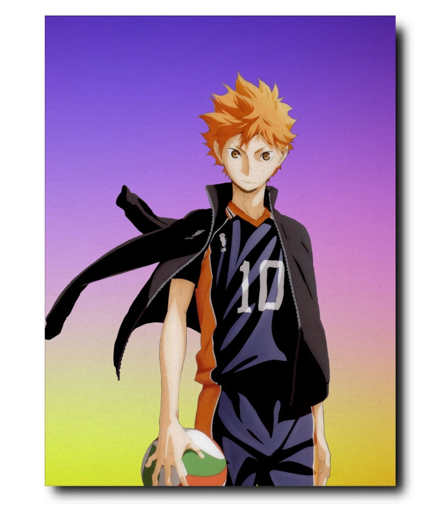 Haikyu - Hinata - Metal Poster variable Swipe Arts