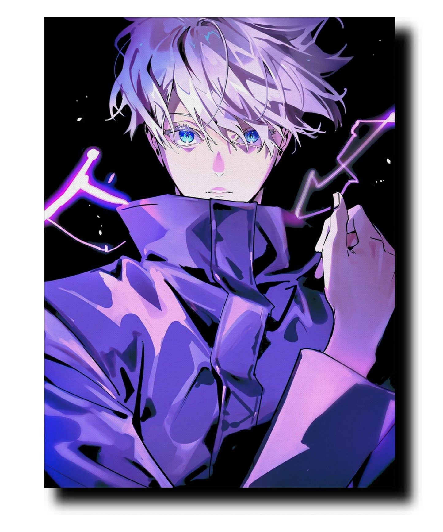 Jujutsu Kaisen - Gojo - Metal Poster variable Swipe Arts