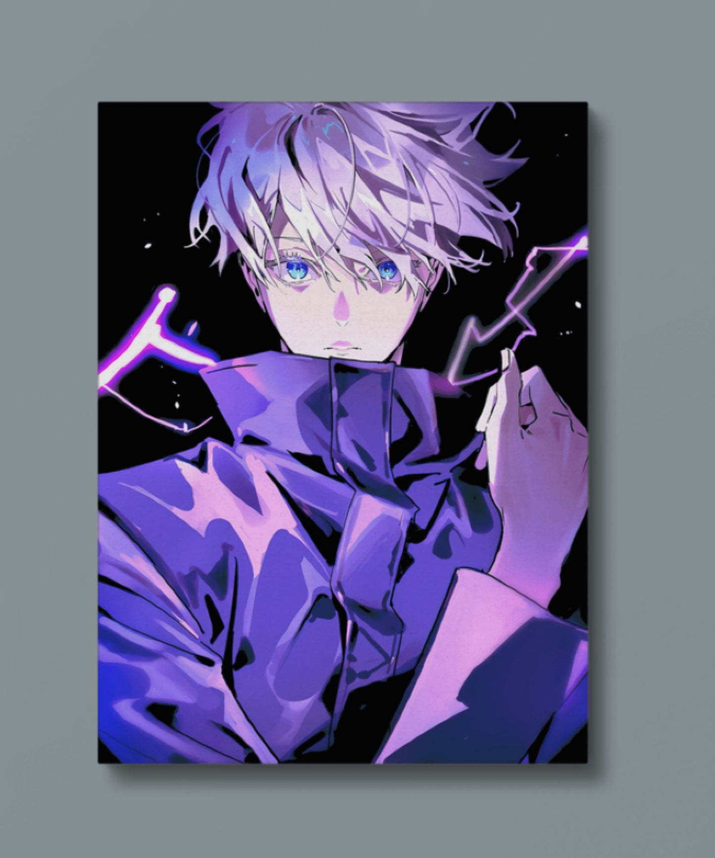 Jujutsu Kaisen - Gojo - Metal Poster variable Swipe Arts