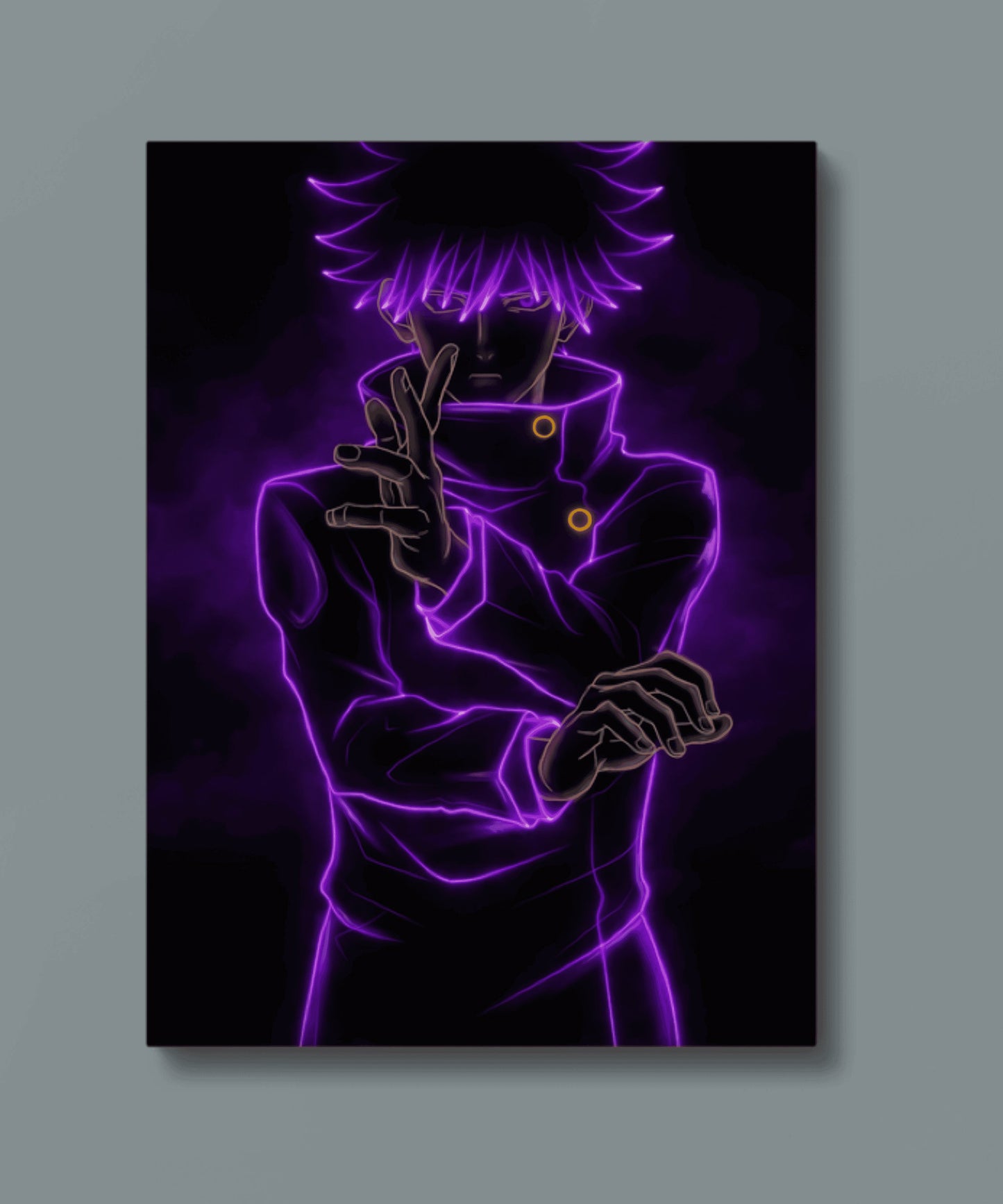 Jujutsu Kaisen - Megumi - Metal Poster variable Swipe Arts
