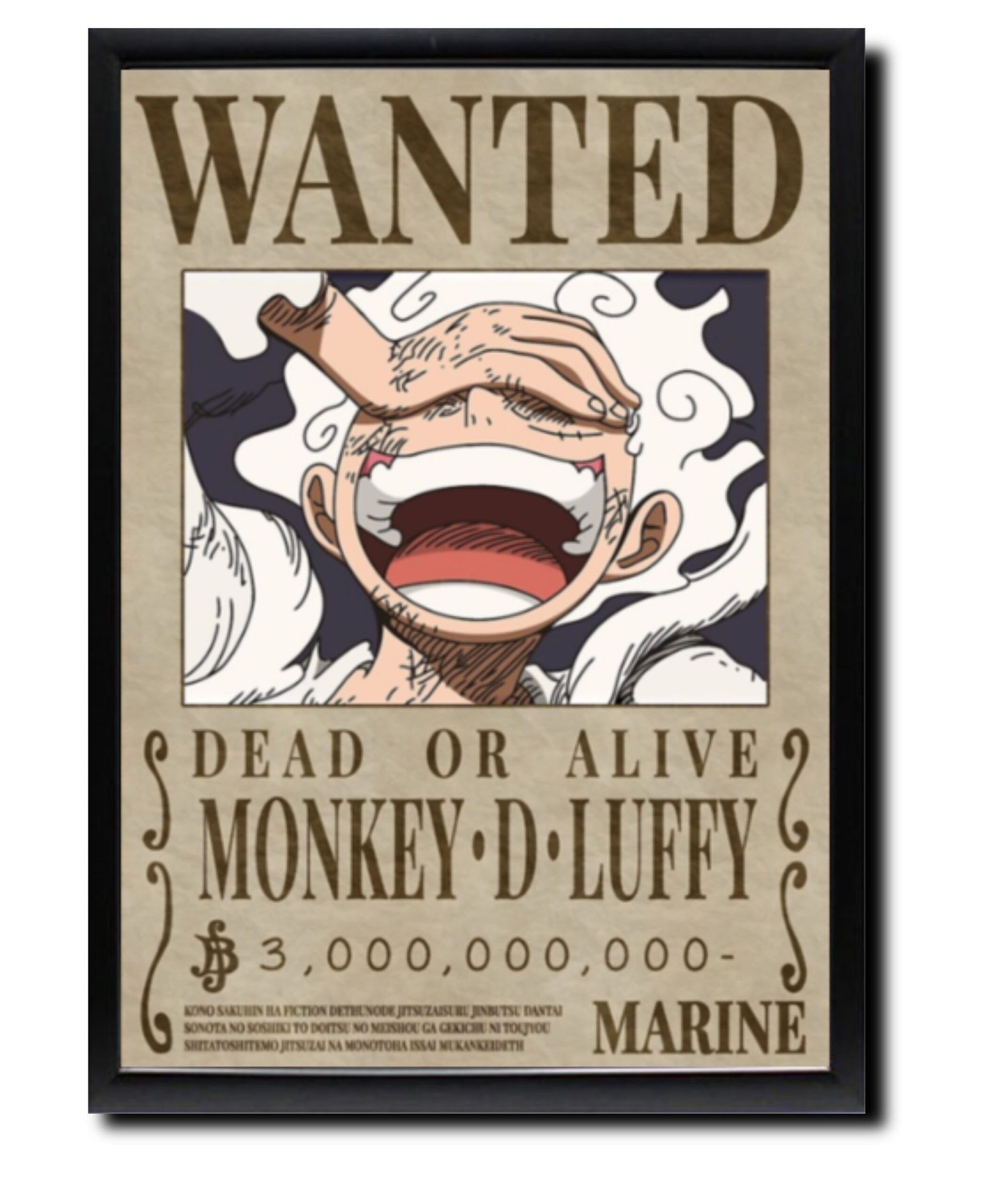 Luffy Wanted Poster