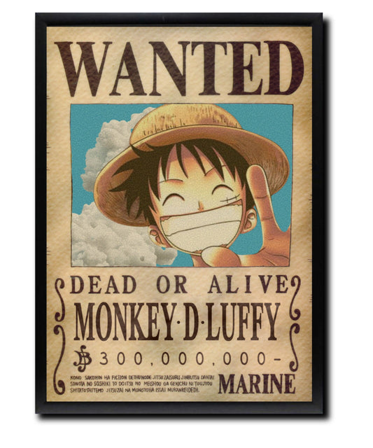 Luffy Wanted Poster