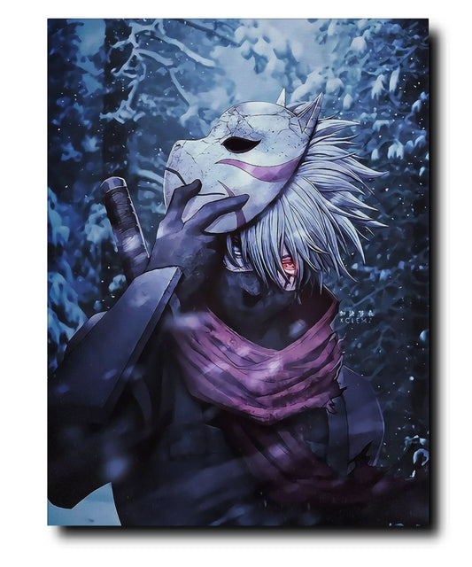 Naruto - Kakashi - Metal Poster