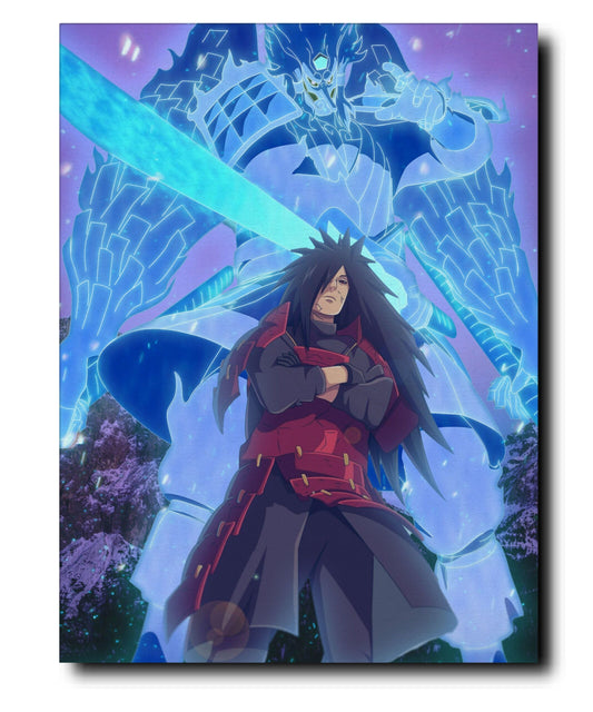 Naruto - Madara Uchiha - Metal Poster