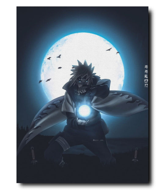 Naruto - Minato - Metal Poster