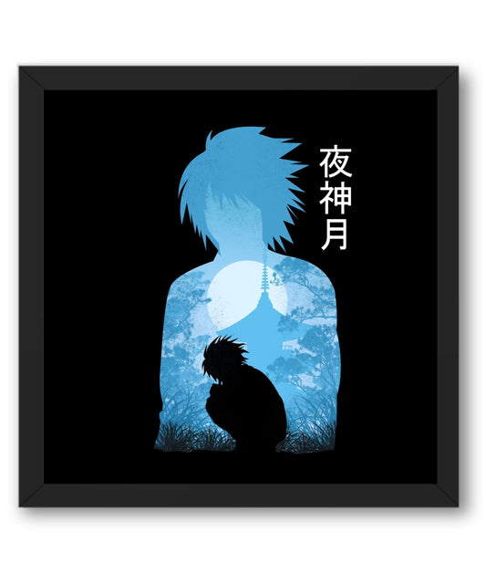 Deathnote L - Framed Poster variable Swipe Arts 