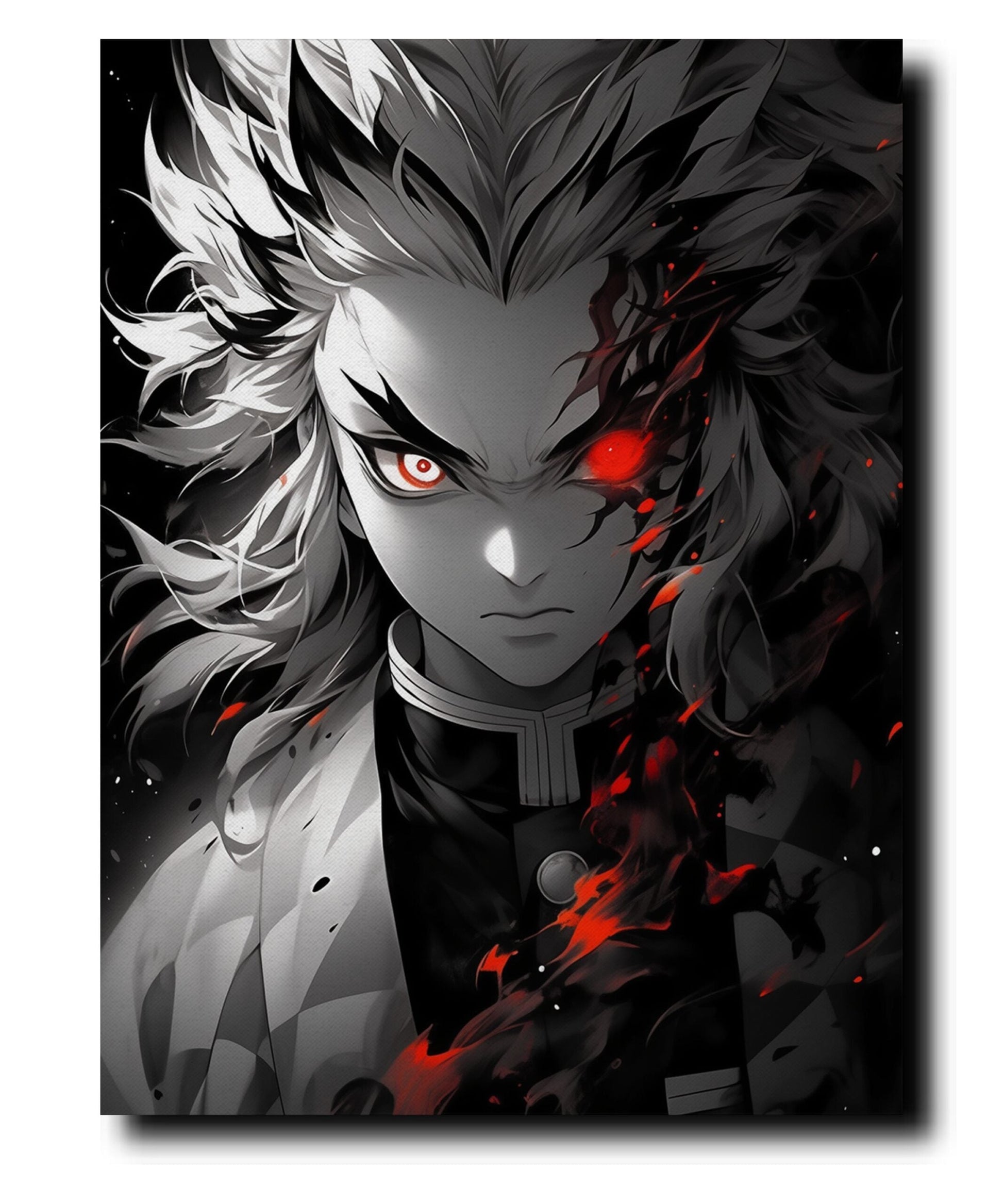 Demon Slayer - Rengoku - Metal Posters variable Swipe Arts 