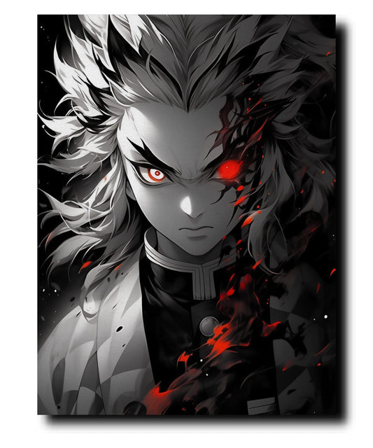 Demon Slayer - Rengoku - Metal Posters variable Swipe Arts 