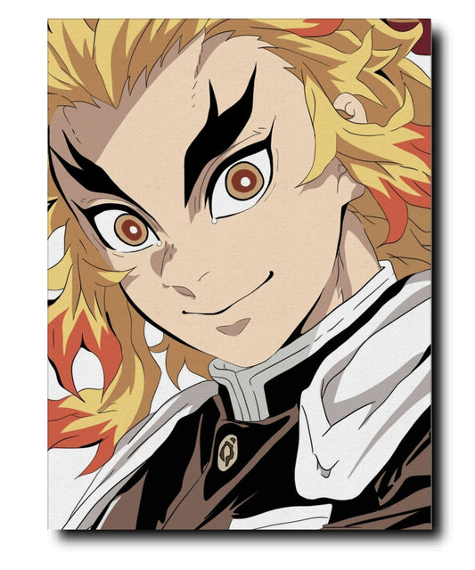 Demon Slayer - Rengoku - Metal Posters variable Swipe Arts 