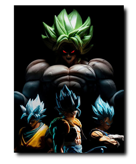 Dragonball - Broly - Metal Posters variable Swipe Arts 