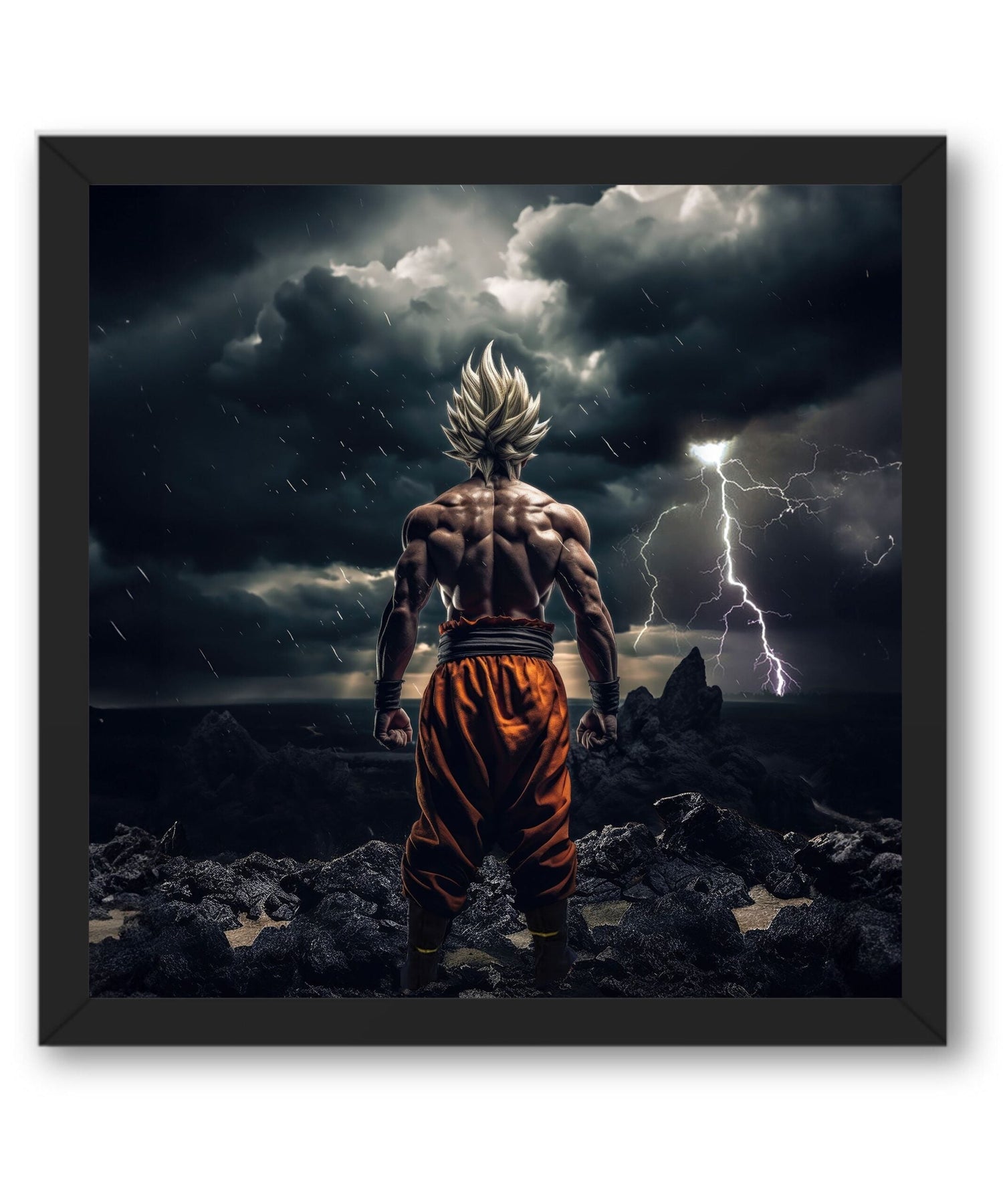 Dragonball - Goku - Framed Poster variable Swipe Arts 