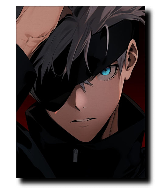 Jujutsu Kaisen - Gojo - Metal Poster variable Swipe Arts 