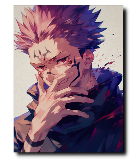 Jujutsu Kaisen - Sukuna - Metal Poster variable Swipe Arts 