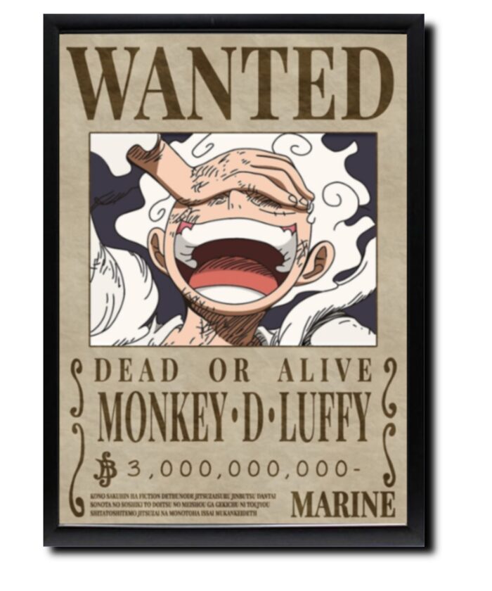 Luffy Wanted Poster